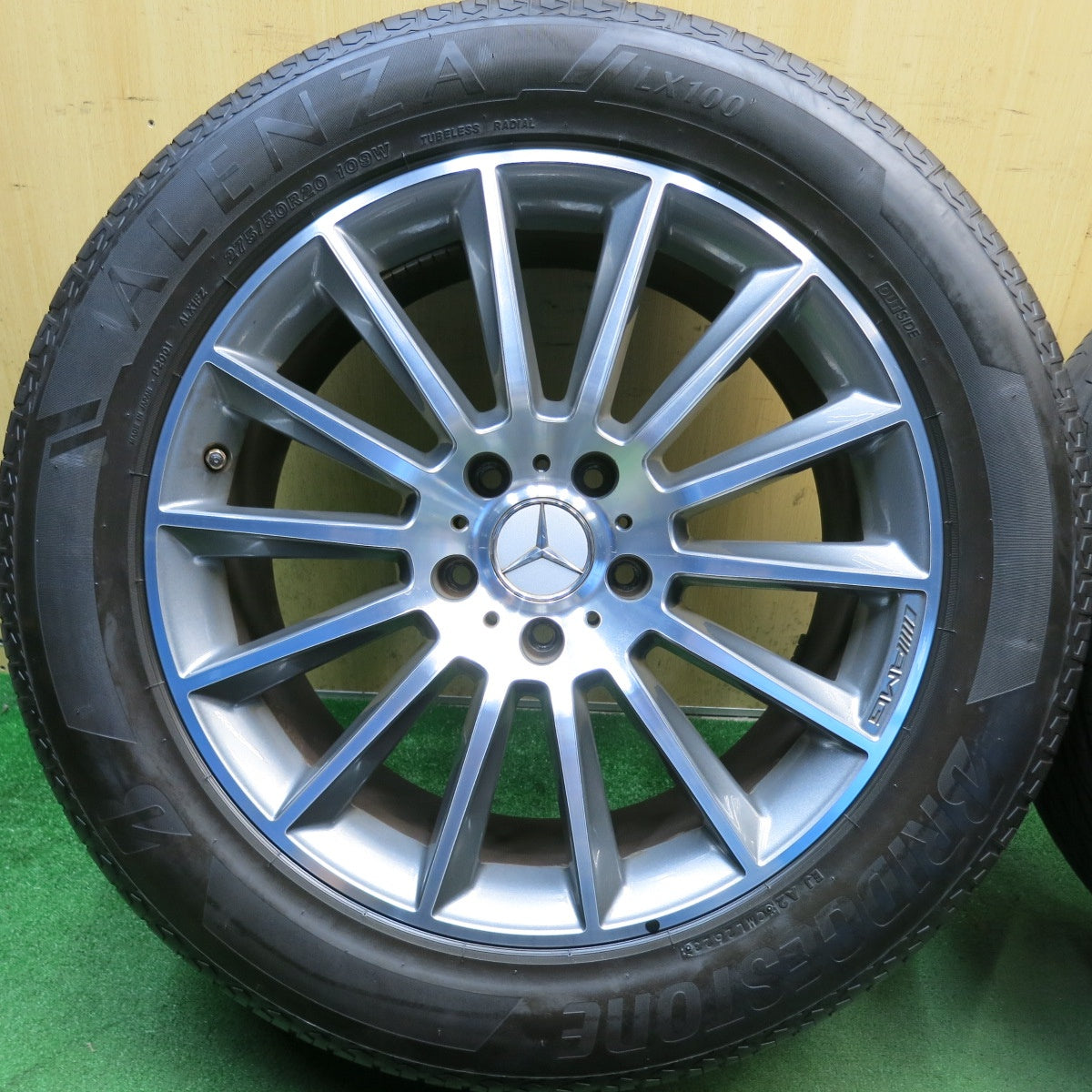 バリ溝！23年！キレイ！9.5分◎ベンツ Gクラス W463 A 純正 AMG 275/50R20 ブリヂストン アレンザ LX100 20インチ PCD130/5H◎6082710HAノ
