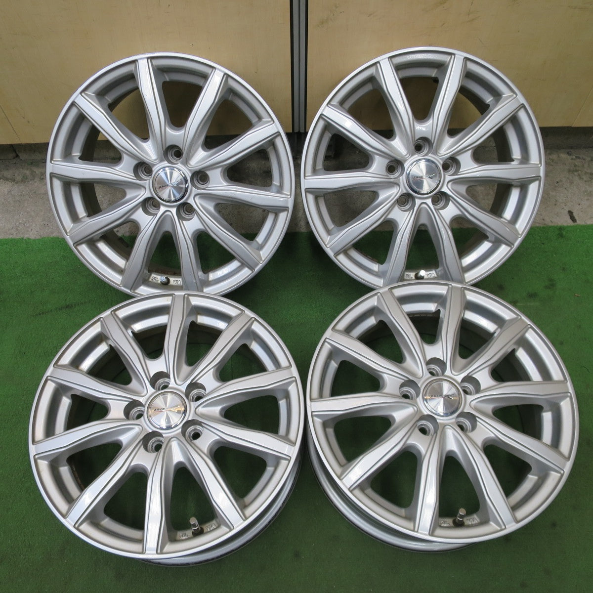 4本価格★JOKER weds ジョーカー ウェッズ 15インチ ホイール 15×6J PCD100/5H★6060101NGホ