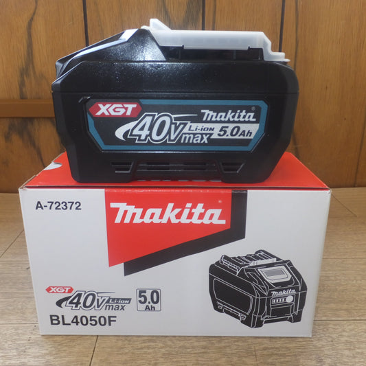 [送料無料] 未使用★マキタ makita Li-ion バッテリ BL4050F XGT A-72372　5.0Ah DC36V DC40V(max) 180Wh 10INR19/66-2 Li-ion20(1)★