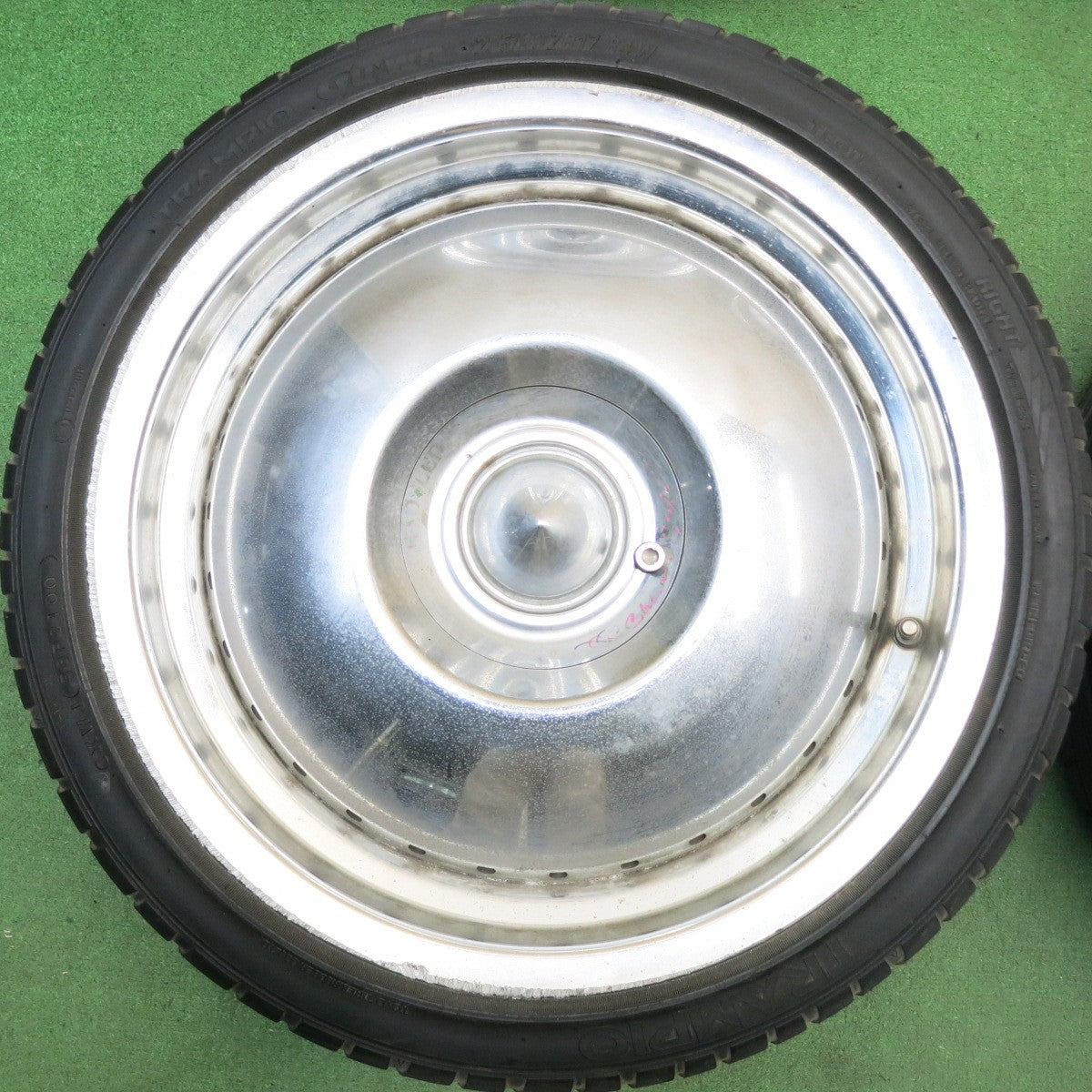 4本価格★WORK LEADSLED 205/40R17 TRAMPIO GUWN ワーク レッドスレッド トランピオ ギューン 17インチ PCD114.3/4H 5H マルチ★6041911HAノ