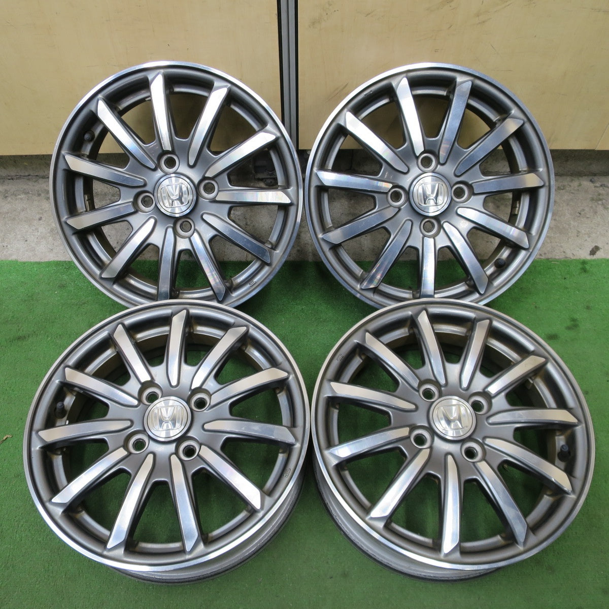 4本価格★ホンダ N-WGN 純正 ホイール 14インチ 14×4.5J Nワゴン NWGN PCD100/4H★6060905NGホ