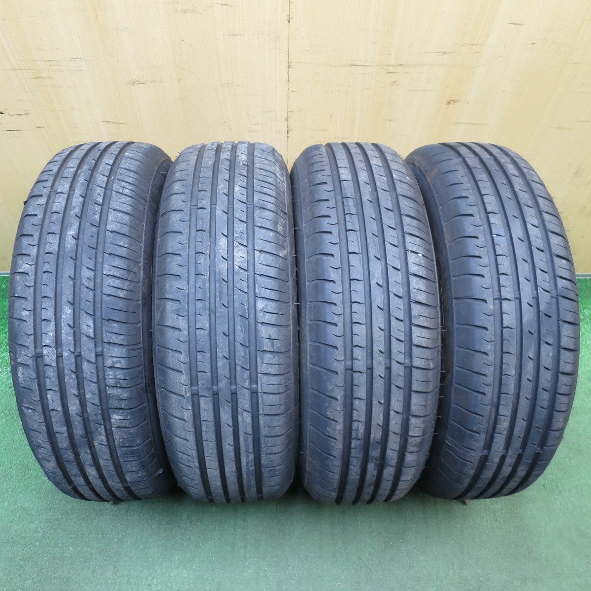 バリ溝！25年！8.5分★185/70R14 グリンランダー COLO HO2 スチール ホイール 14インチ PCD100/4H★6032410NJノ