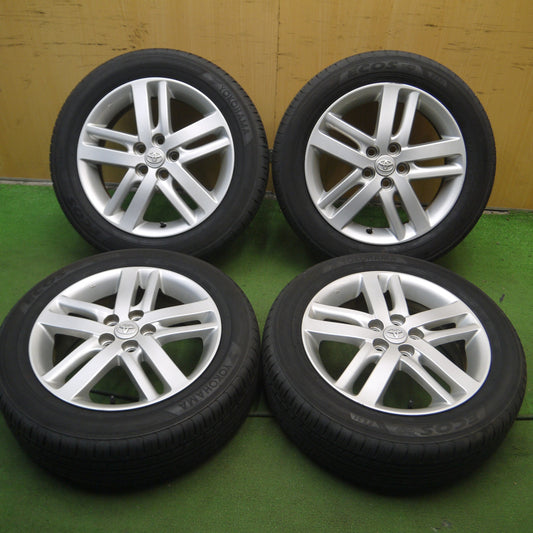 *送料無料* バリ溝！20年！キレイ！8.5分★トヨタ ラクティス 純正 185/60R16 ヨコハマ エコス ES31 16インチ PCD100/5H★4060503Hノ