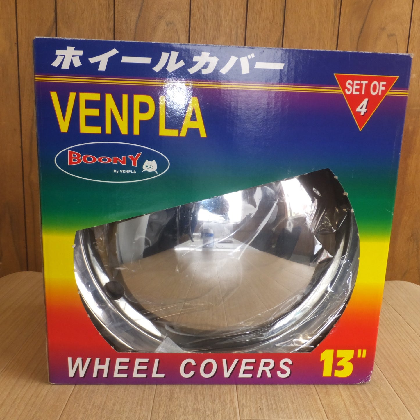 [送料無料] ★ベンプラ VENPLA BOONY ホイールカバー WHEEL COVERS 13" V2083NC 13インチ 2枚★