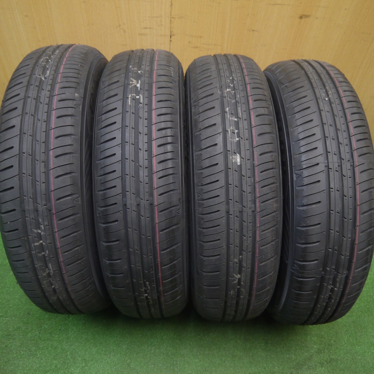 新車外し！25年★スズキ ワゴンR スマイル 純正 スチール 155/65R14 ダンロップ エナセーブ EC350+ 14インチ PCD100/4H★6010513Hノ