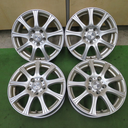 4本価格★JOKER weds 16インチ ホイール ジョーカー ウェッズ 16×6.5J PCD114.3/5H★6051504NGホ