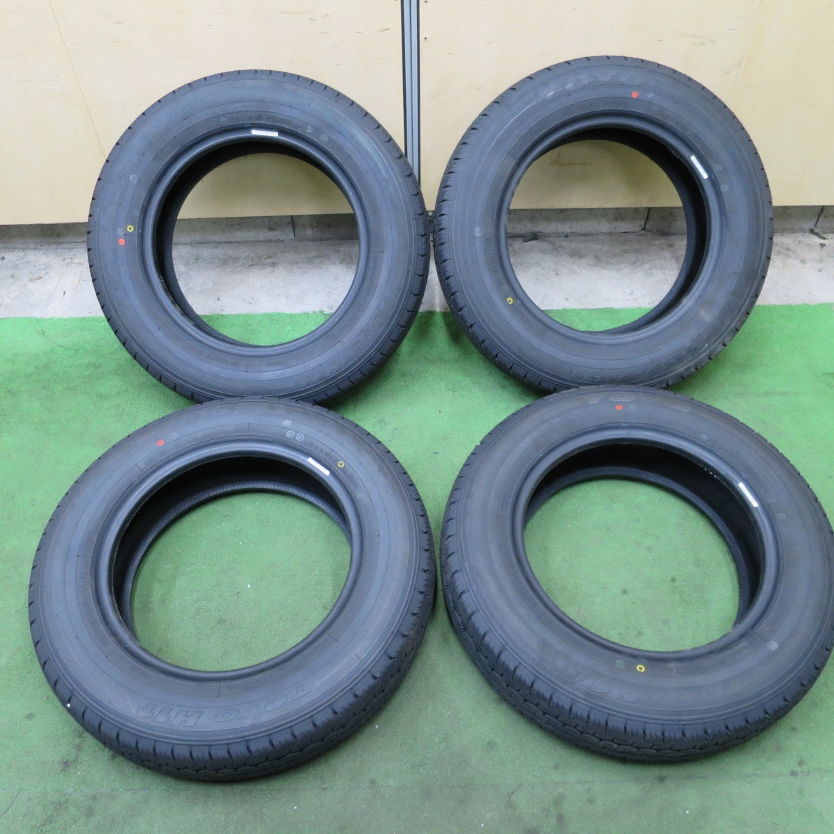 新車外し！26年★155/80R14 88/86S トーヨー H11 タイヤ 14インチ プロボックス サクシード 等★6042904NGノタ