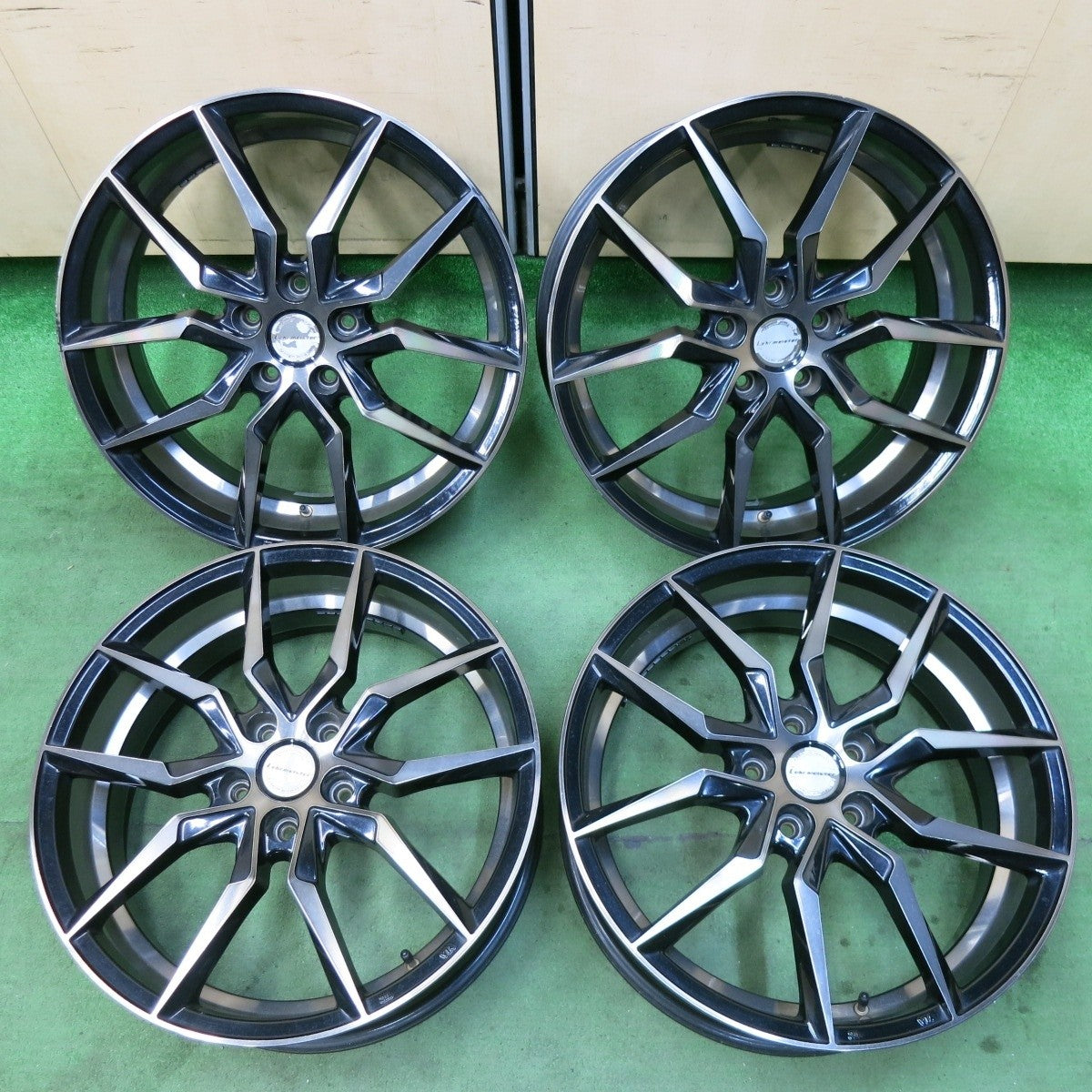 4本価格★Lehrmeister SAFREDI レアマイスター サフレディ 19インチ ホイール 19×7.5J PCD114.3/5H★5022604SYホ