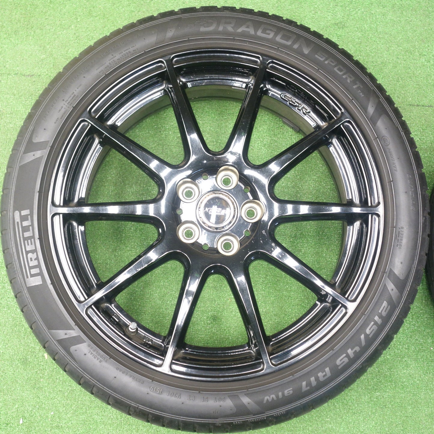 4本価格★プリウス 等 215/45R17 ピレリ ドラゴン スポーツ TM X CROSS SPEED PREMIUM クロススピード 17インチ PCD100/5H★6021404KTノ