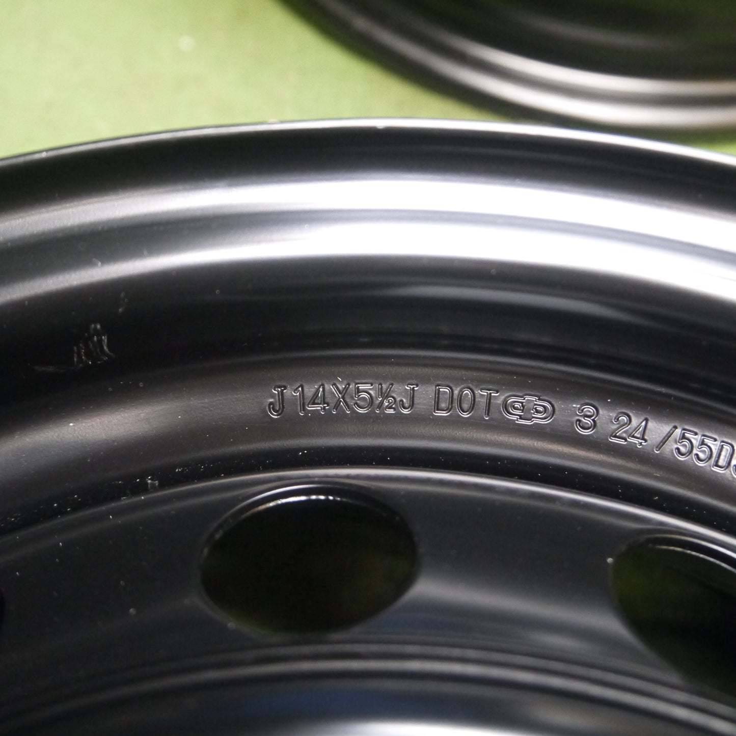 *送料無料* 新車外し★トヨタ ヤリス 純正 スチール ホイール 14インチ 14×5.5J PCD100/4H★4043002Hホ