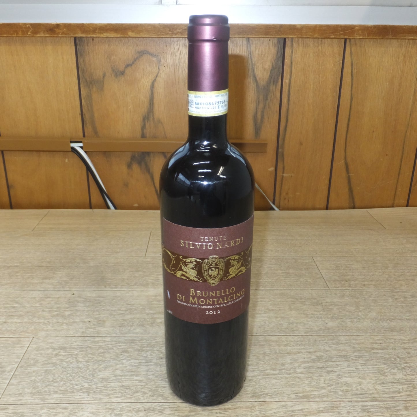 [送料無料] 未開栓★シルヴィオ・ナルディ・ブルネッロ・ディ・モンタルチーノ 2012 750ml 14%　SILVIO NARDI BRUNELLO DI MONTALCINO★