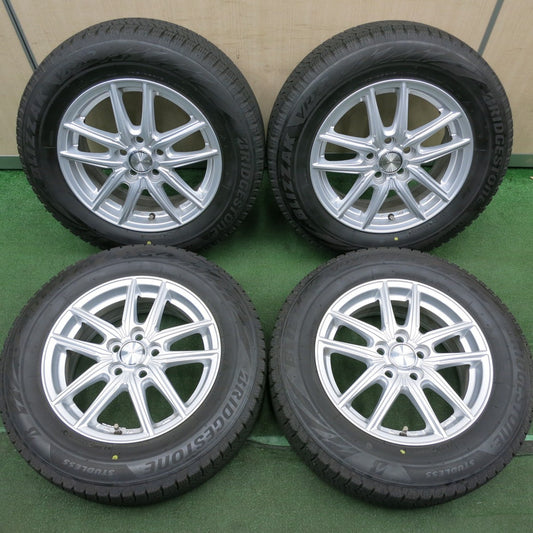 *送料無料* 4本価格！20年★スタッドレス 195/65R15 ブリヂストン ブリザック VRX2 ECO FORME エコフォルム 15インチ PCD100/5H★4051004HAス