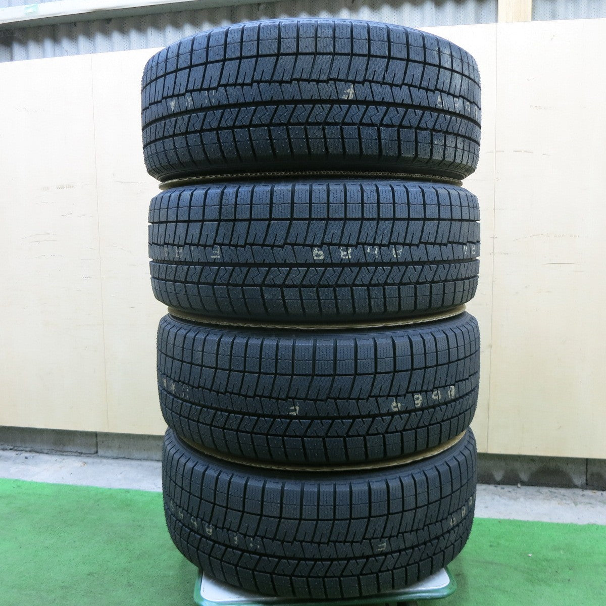 ほぼ未使用！25年★トヨタ 210系 クラウン アスリート 純正 225/45R18 スタッドレス ダンロップ ウインターマックス 03 18インチ PCD114.3/5H★6012304ナス