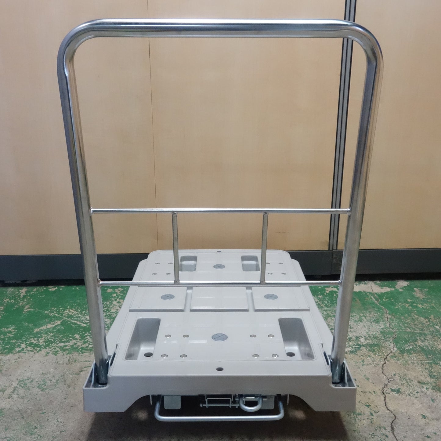 [送料無料] 美品☆サカエ スタッキング ハンドカー 台車 平台車 ブレーキ付き SPD-720 運搬☆