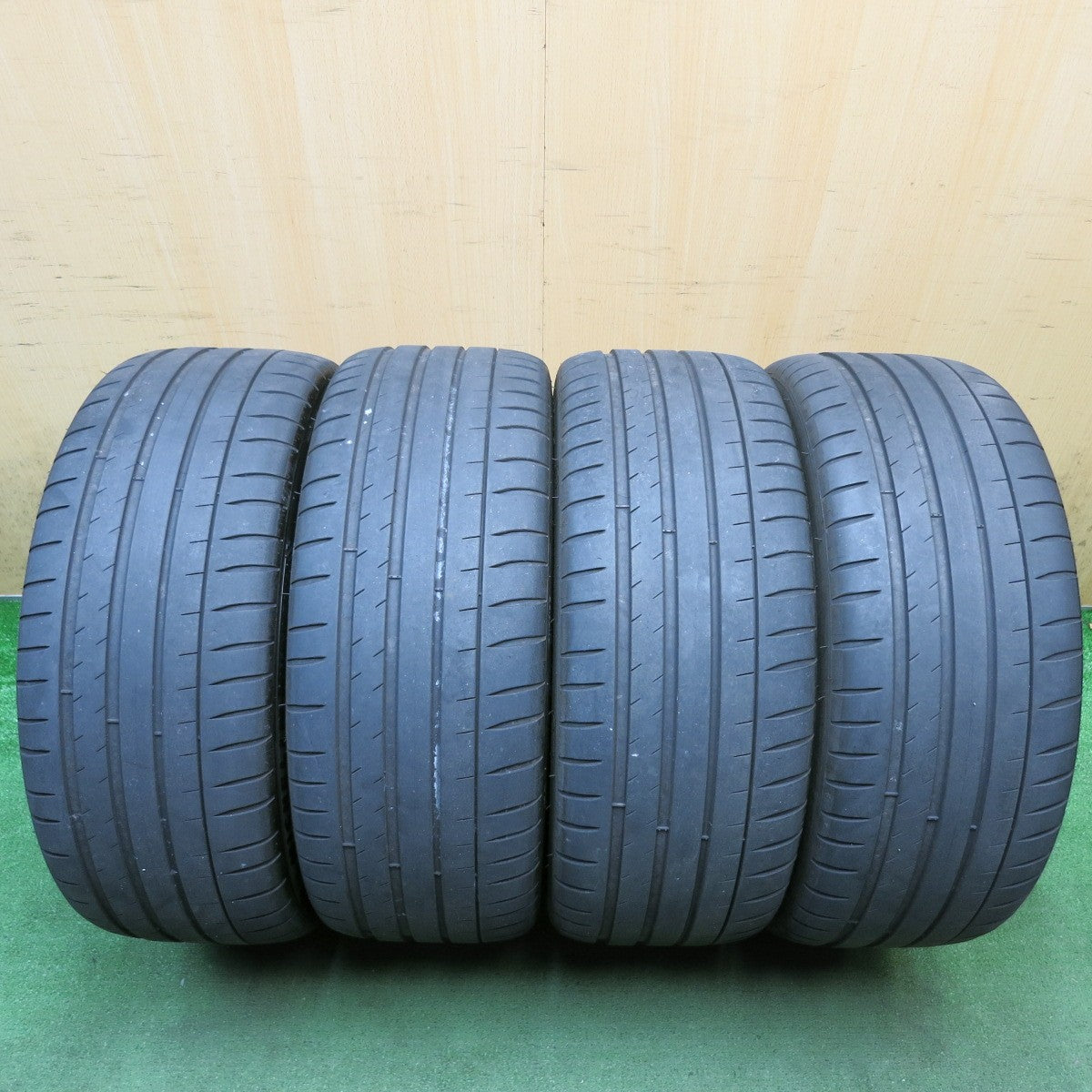 センサー付！4本価格◎レクサス ES 純正 TRD 鍛造 235/40R19 ミシュラン パイロットスポーツ4 S 19インチ PCD114.3/5H◎6092712HAノ