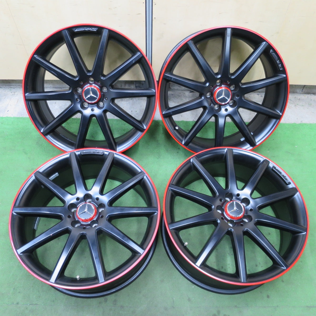 4本価格★ベンツ GLA 45 純正 AMG ホイール 20インチ 8J×20 PCD112/5H★6030401NGホ