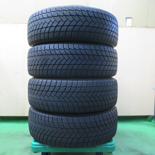 [送料無料] ほぼ未使用！23年★スタッドレス 225/60R18 ミシュラン X-ICE SNOW タイヤ 18インチ レクサス NX RAV4 ハリアー 等★5031404イスタ