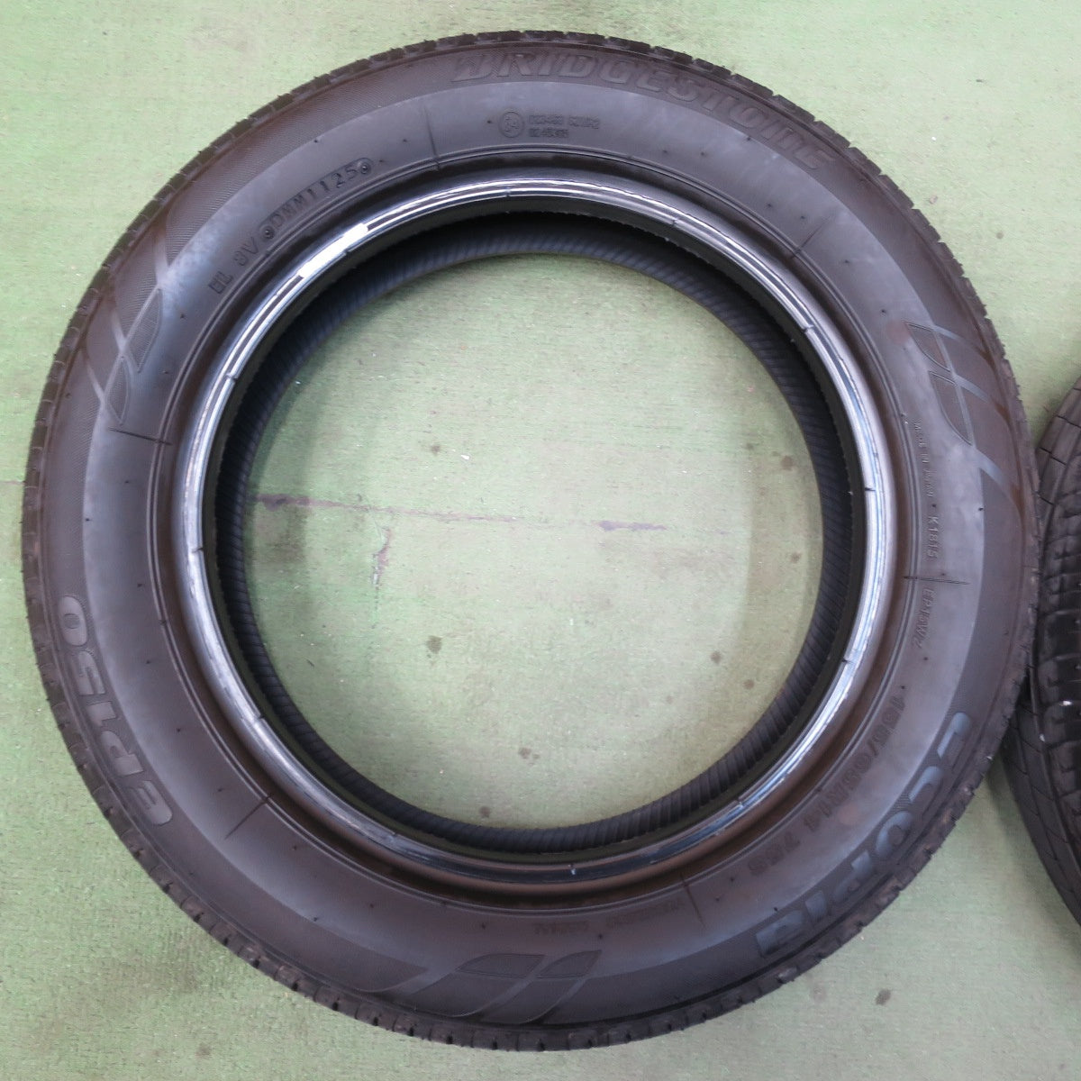 超バリ溝！25年！ほぼ10分★155/65R14 ブリヂストン エコピア EP150 タイヤ 14インチ タント スペーシア N-BOX 等★5112209イノタ