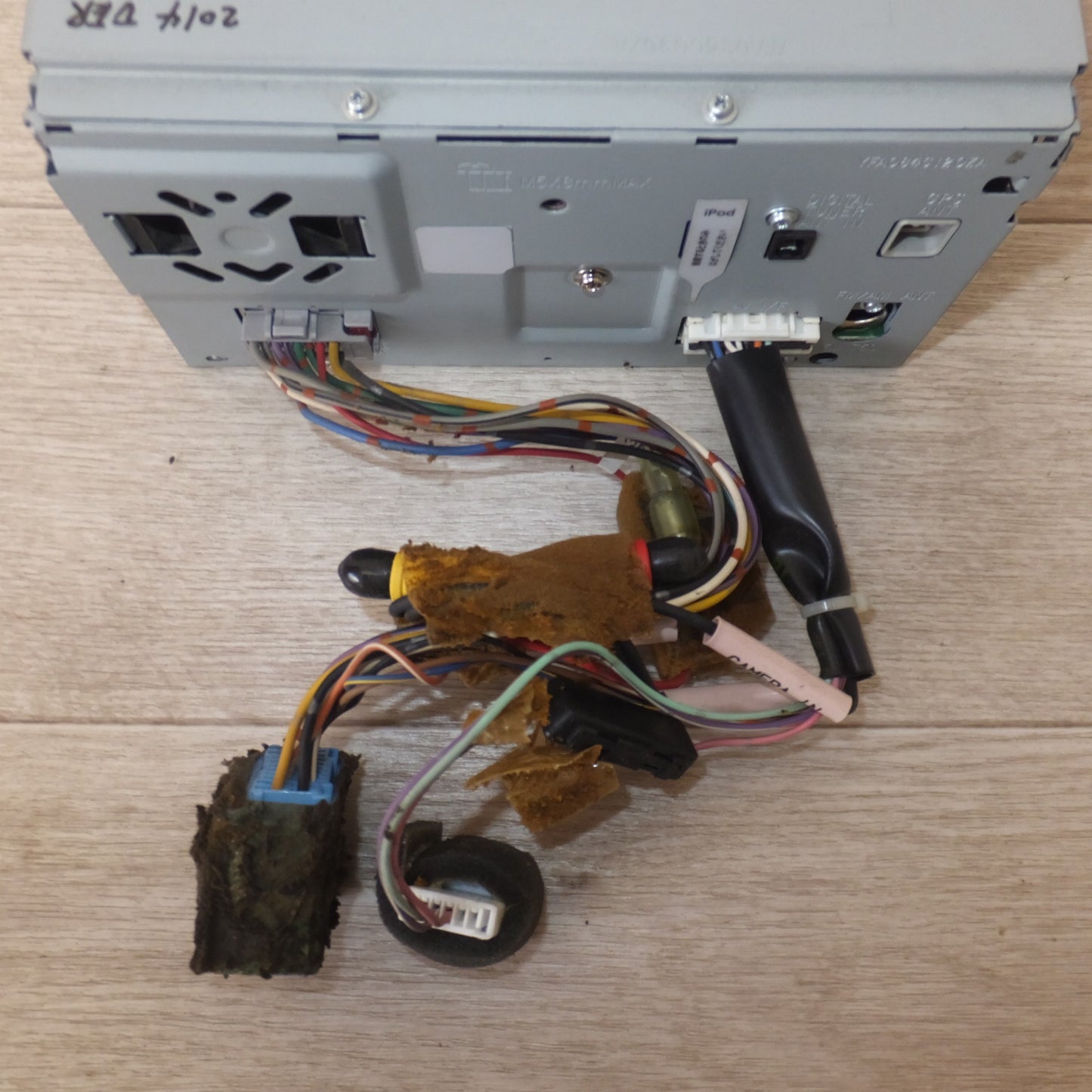 [送料無料] 現状品★パナソニック製 スズキ 純正 カーナビ メモリーナビ CN-E201ZA 99000-79AG1[6]★