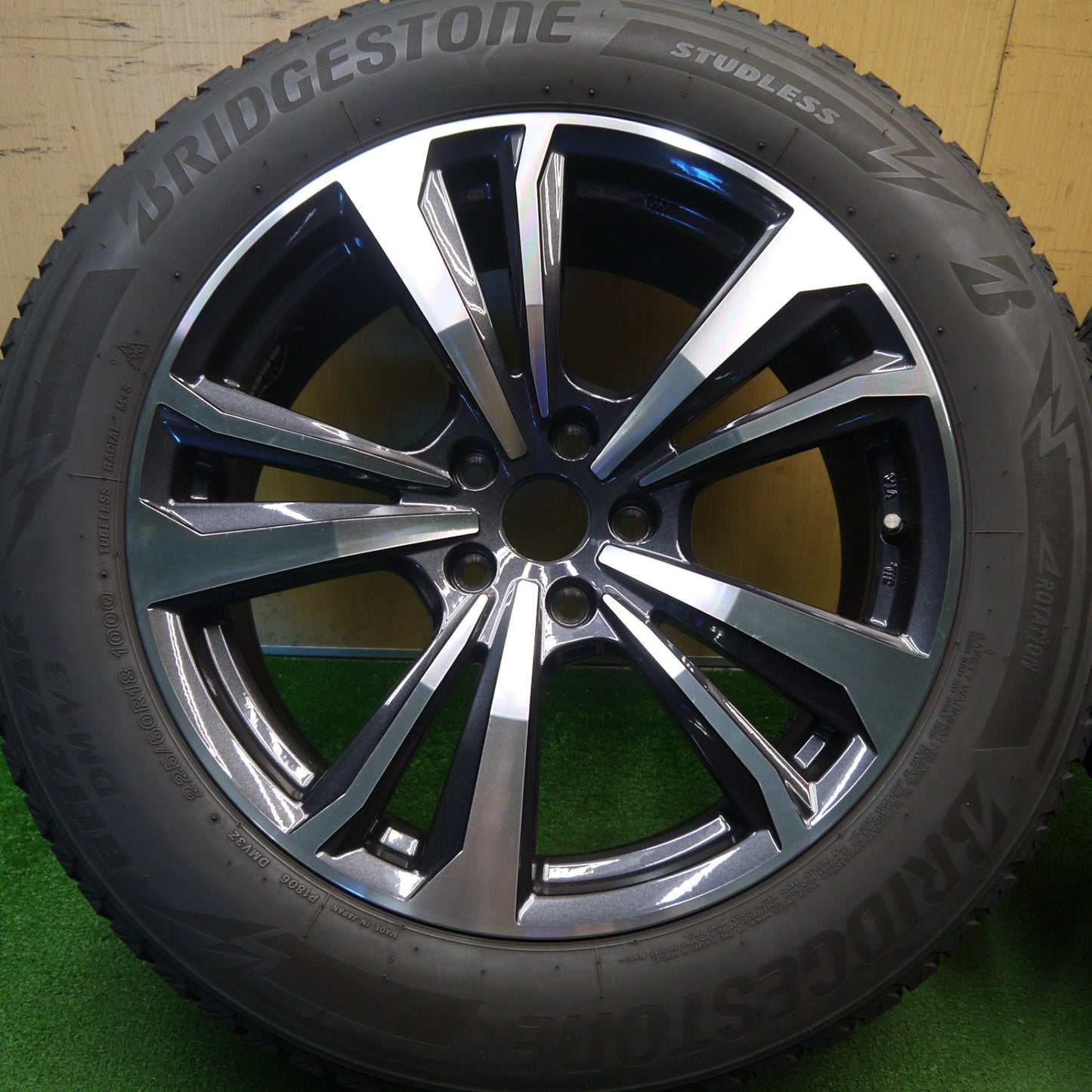 4本価格★BMW 等 smartline 365 225/60R18 スタッドレス ブリヂストン ブリザック DM-V3 スマートライン 18インチ PCD112/5H★6030403Hス