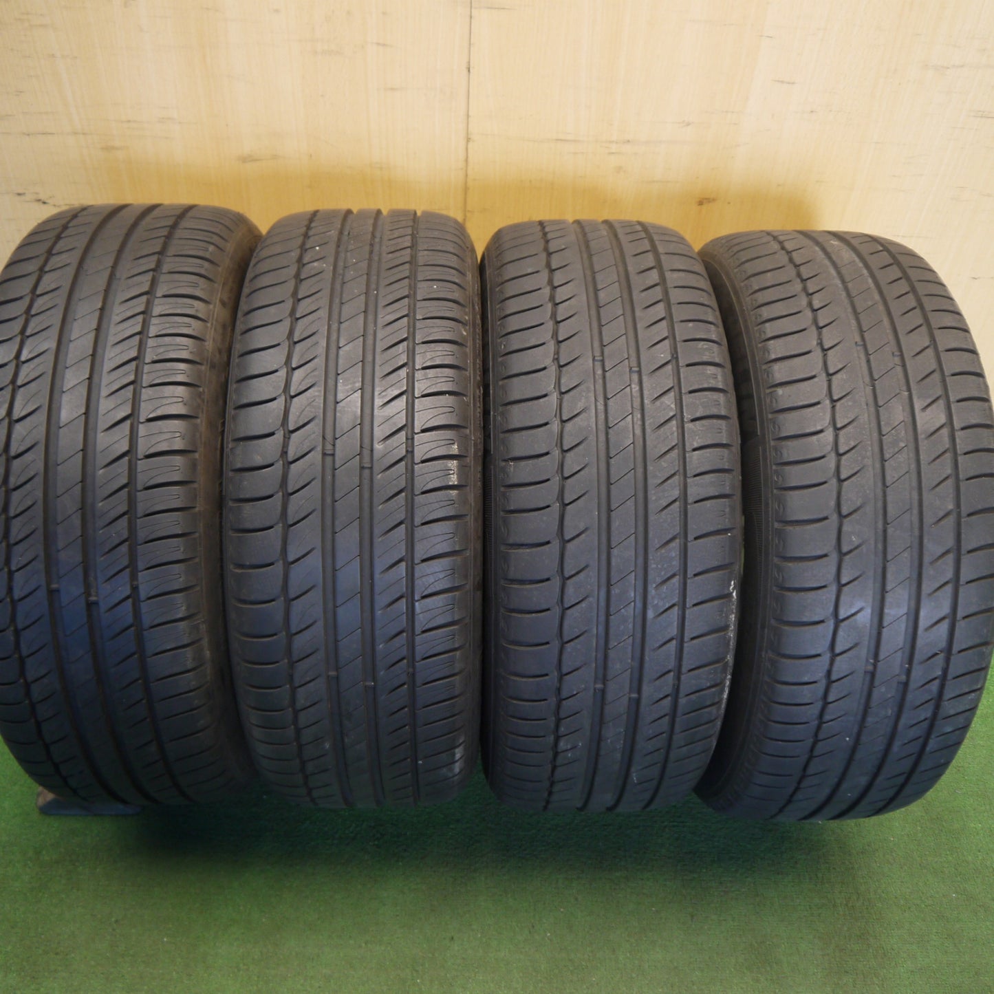 バリ溝！キレイ！9.5分★ボルボ V60 S60 純正 215/55R16 ミシュラン プライマシー HP 16インチ PCD108/5H★6041404Hノ