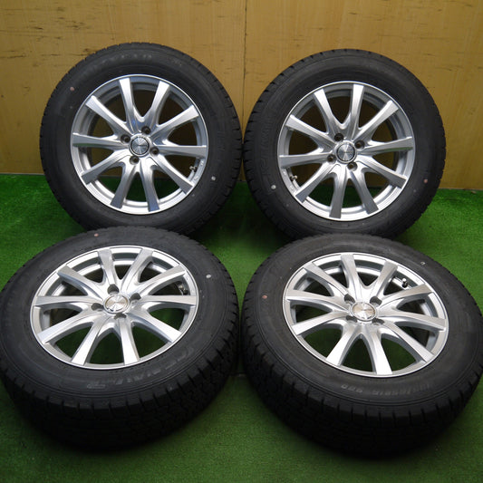 バリ溝！キレイ！9分★スタッドレス 195/65R16 グッドイヤー アイスナビ7 ravrion RS01 ラブリオン 16インチ PCD100/4H★5042103Hス