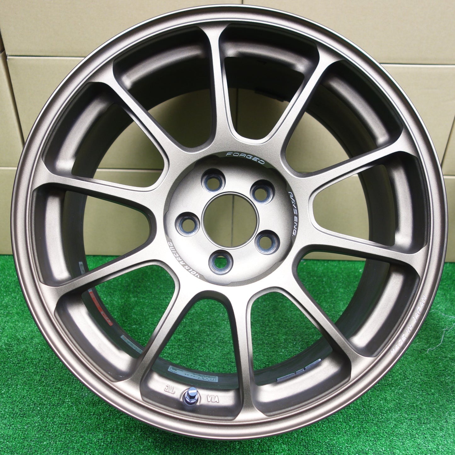 キレイ★ZN8 GR86 ZC8 BRZ 等 RAYS VOLK RACING FORGED ZE40 レイズ ボルクレーシング 17インチ ホイール 17×8.5J PCD100/5H★5111501KTホ