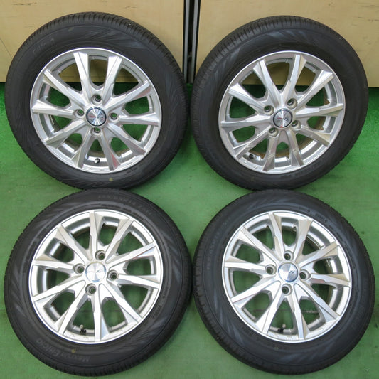 [送料無料] キレイ！21年★155/65R14 オートバックス Maxrun Efficia JOKER ジョーカー 14インチ PCD100/4H★5021701イノ