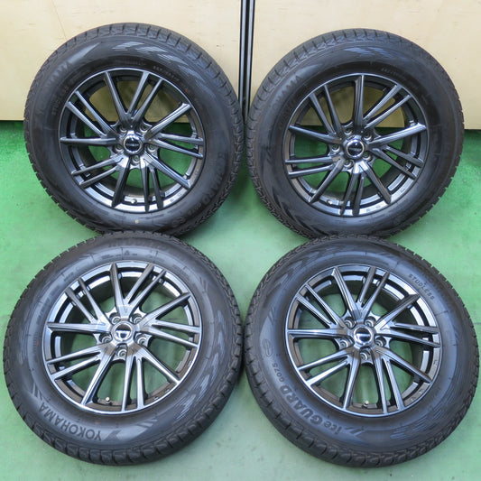バリ溝！21年！キレイ！9.5分★スタッドレス 225/65R17 ヨコハマ アイスガード G075 WAREN ヴァーレン 17インチ PCD114.3/5H★5092204イス