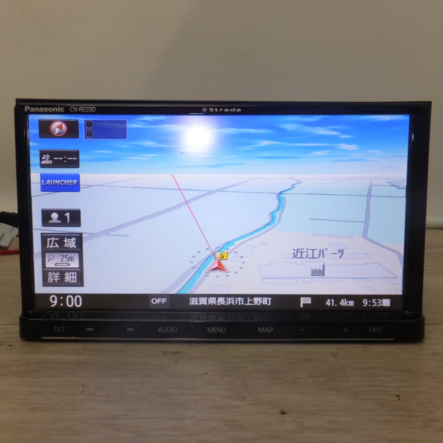 [送料無料] ★パナソニック Panasonic SDカーナビステーション Strada CN-RE03D[56]★