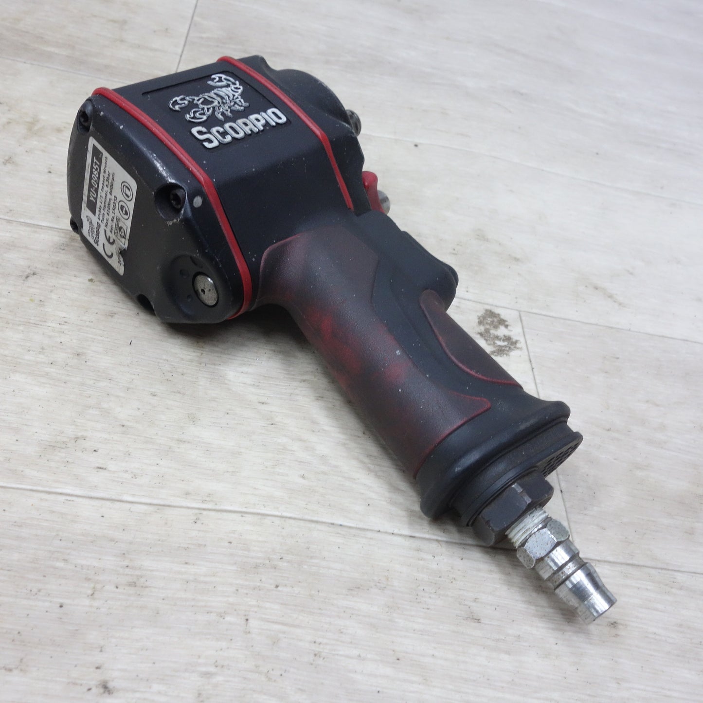 [送料無料] ◆SCORPIO エア インパクト レンチ YU-0985T 1/2 12.7mm エアー ツール 工具◆