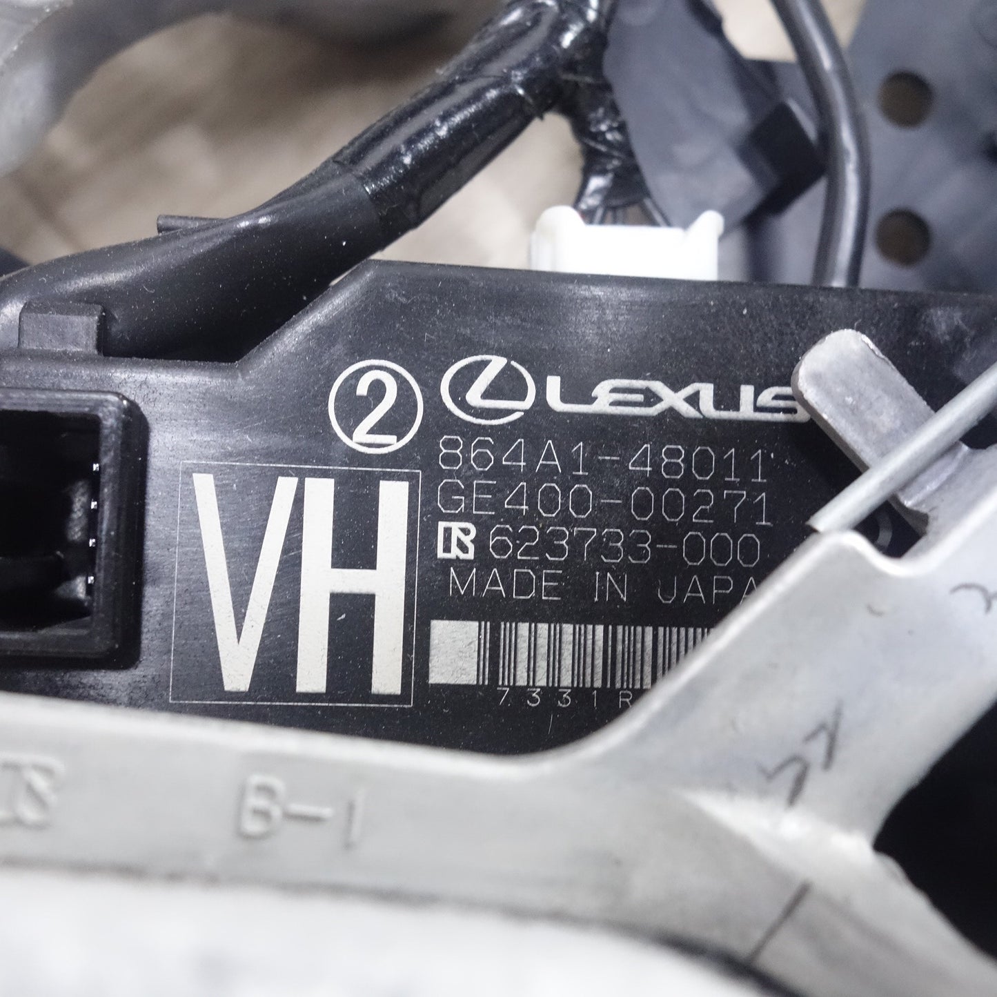 [送料無料] キレイ◆レクサス 純正 ウッド ステアリング ハンドル GS120-06400 864A1-48011 RX ウッド レザー コンビ◆