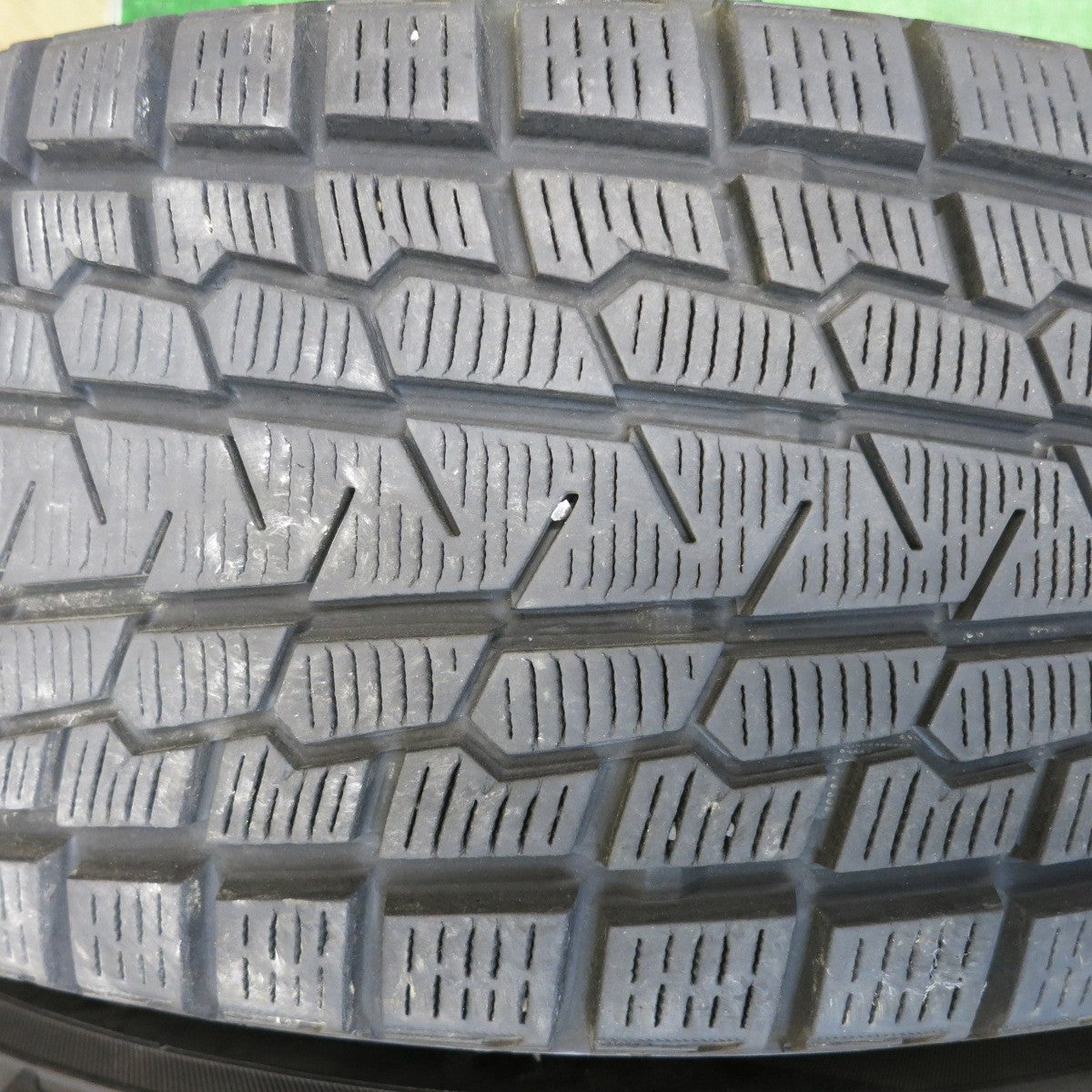 バリ溝！キレイ！9.5分★スタッドレス 225/65R17 ヨコハマ アイスガード G075 JENEIGE 社外 アルミ 17インチ PCD114.3/5H★6040508HAス