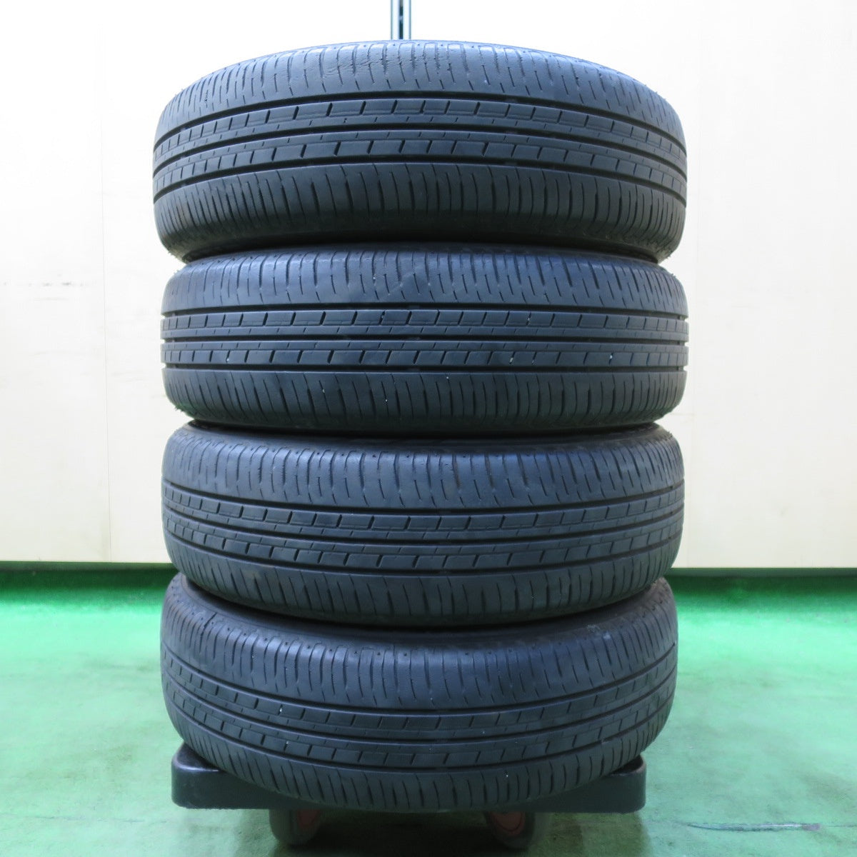 [送料無料] 4本価格★ホンダ JF1 JF2 N-BOX 純正 155/65R14 ブリヂストン エコピア EP150 14インチ PCD100/4H★4112912イノ