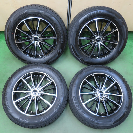 バリ溝！24年！キレイ！ほぼ10分★BADX AMD G-line SP 225/60R17 スタッドレス ヨコハマ アイスガード iG60 17インチ Gライン PCD114.3/5H★5111207イス