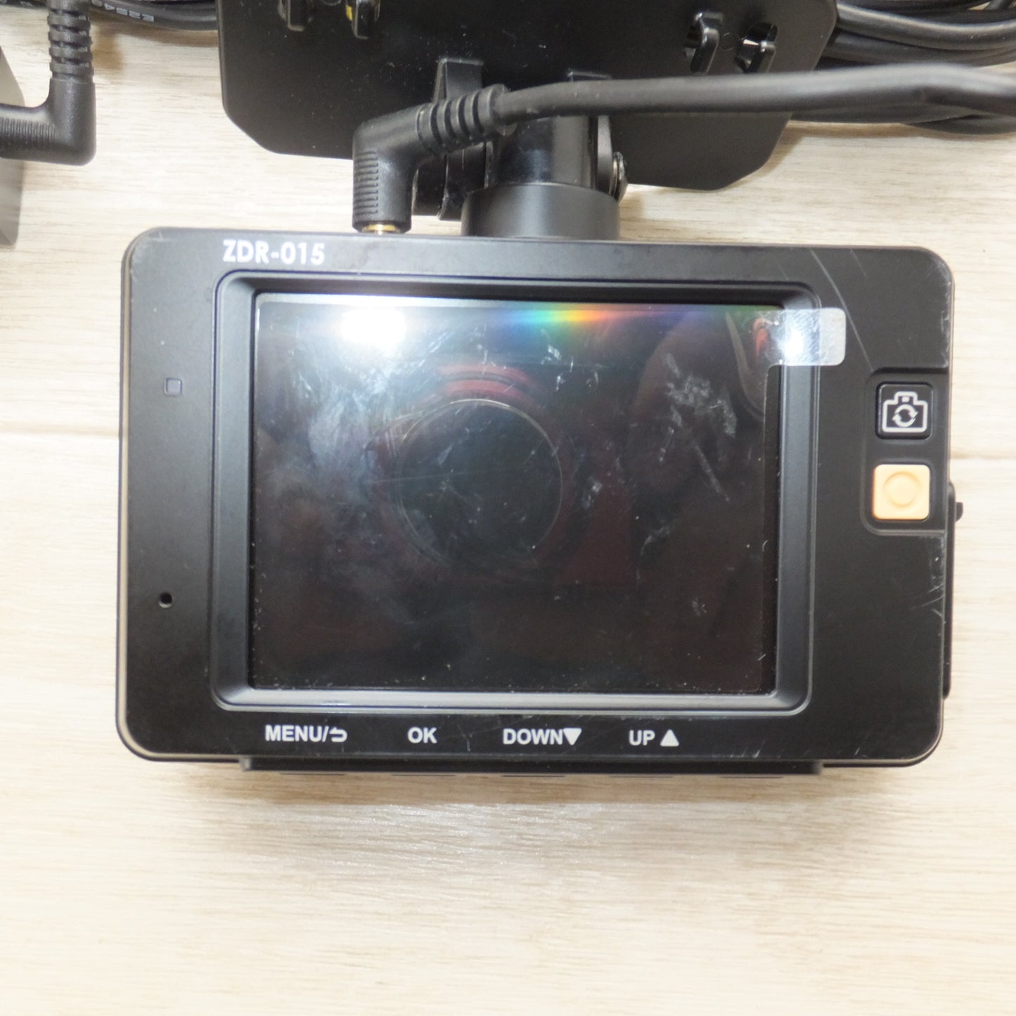 [送料無料] ★コムテック COMTEC ドライブレコーダー ZDR-015　電源コード SDカードなし(40★