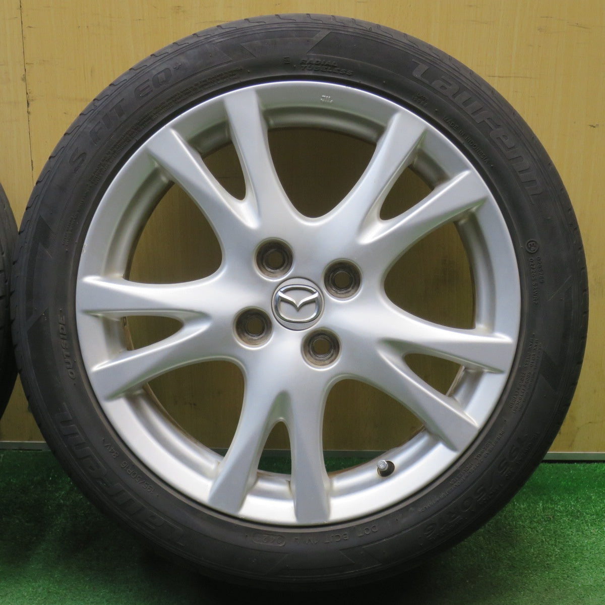 4本価格★マツダ デミオ 純正 195/50R16 ラウフェン S FIT EQ+ 16インチ PCD100/4H★6032412NJノ