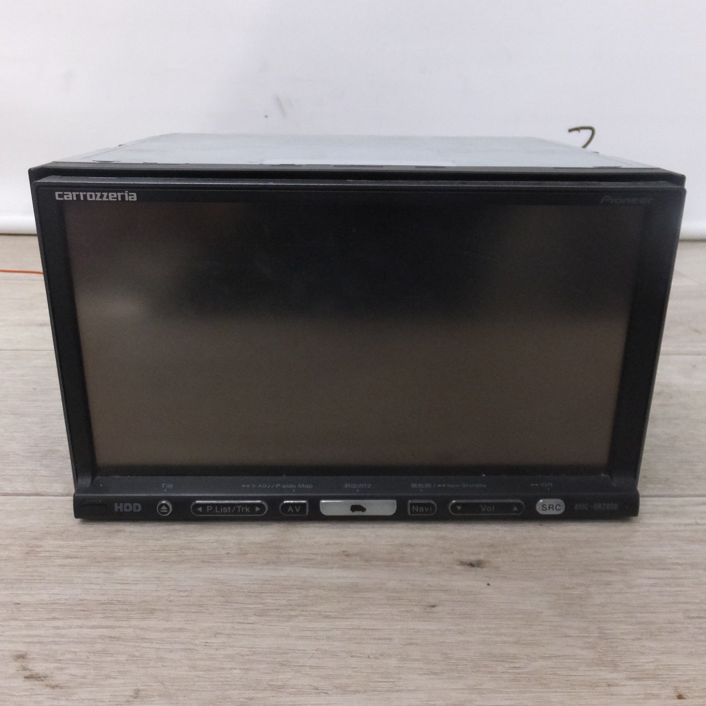 [送料無料] 現状品★カロッツェリア carrozzeria AV一体型HDDナビゲーション 楽ナビ AVIC-HRZ800★