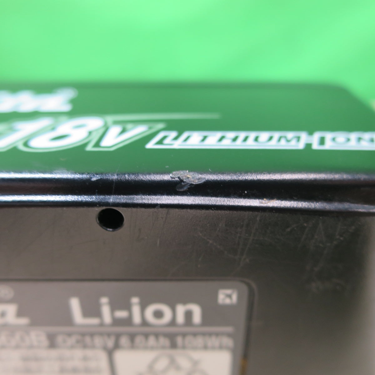 [送料無料] キレイ☆マキタ Li-ion バッテリー BL1860B 急速充電対応 電動 工具 インパクトドライバ 等 リチウム イオン 電池 DC18V 6.0Ah 108Wh②☆