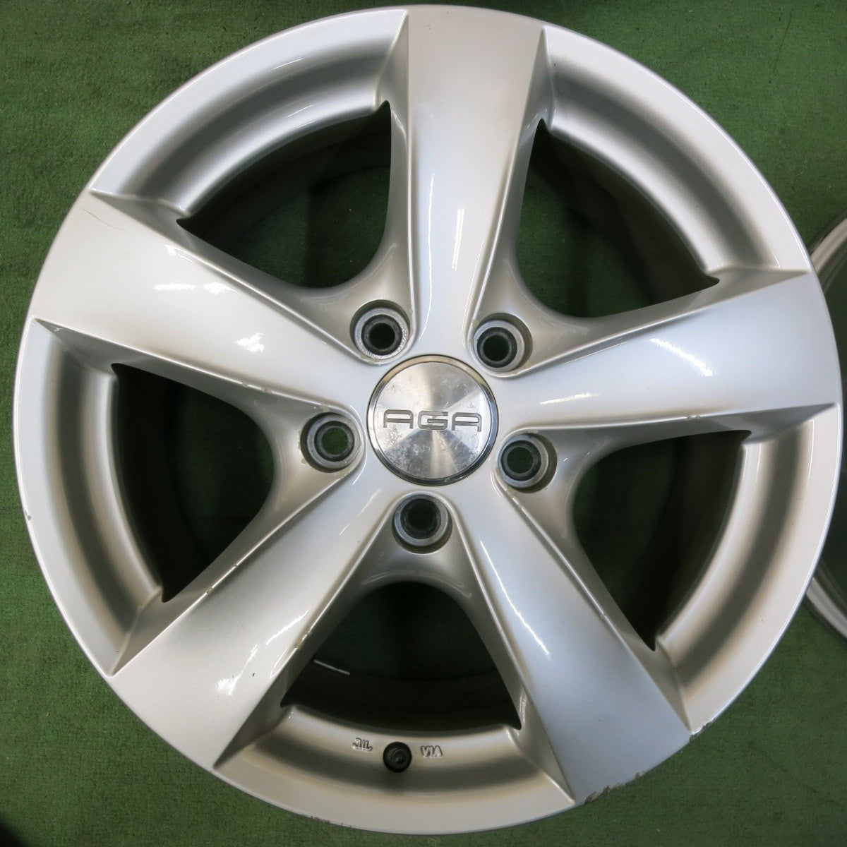4本価格★アウディ ワーゲン 等 AGA TARGA Nebel ネーベル 16インチ ホイール 16×7J PCD112/5H★5021407SYホ