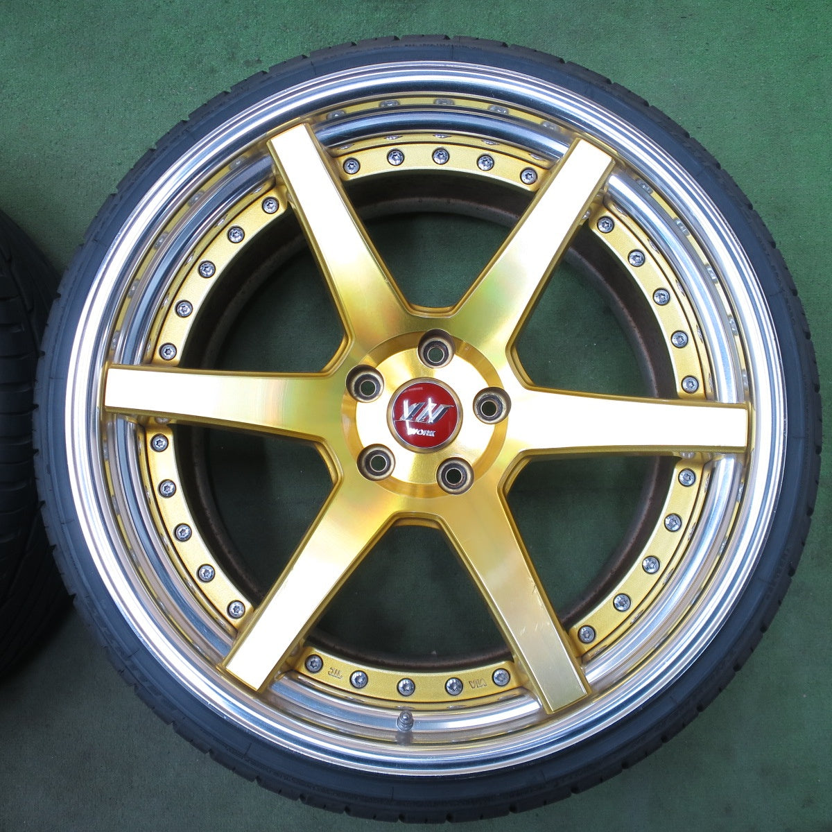 バリ溝！23年！8.5分★WORK ZEAST ST1 ZE1 225/30R20 245/30R20 ファイナリスト 595 EVO デリンテ サンダー D7 ワーク ジースト 20インチ PCD114.3/5H★6042202ナノ
