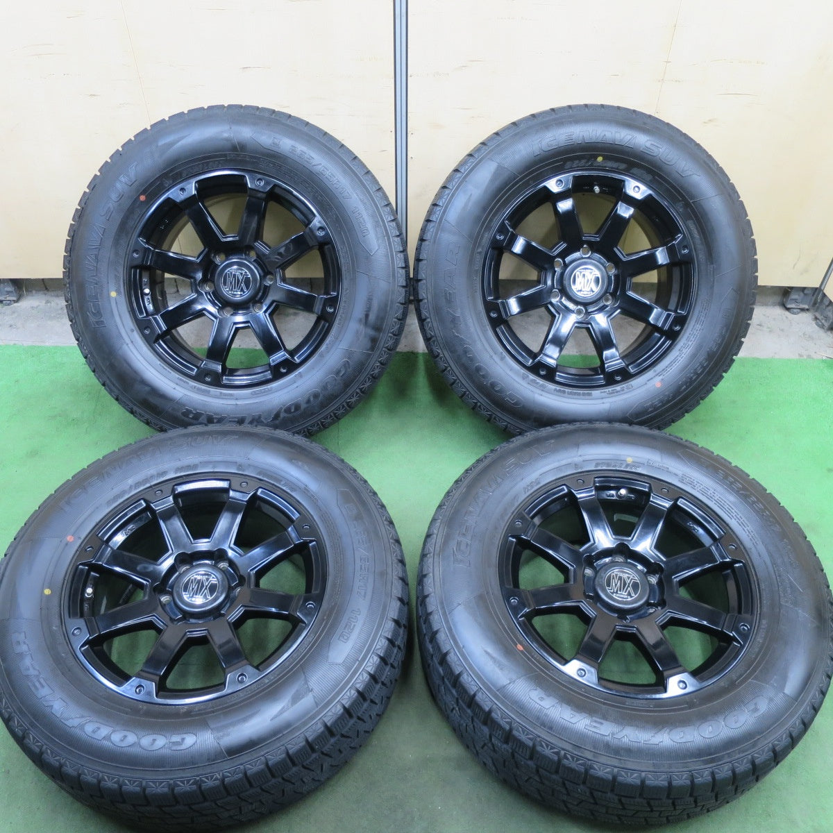 バリ溝！キレイ！9分★LOXARNY ROCK KELLY MX 632 265/65R17 スタッドレス グッドイヤー アイスナビ SUV ロクサーニ ロックケリー 17インチ PCD139.7/6H★6042303TTス