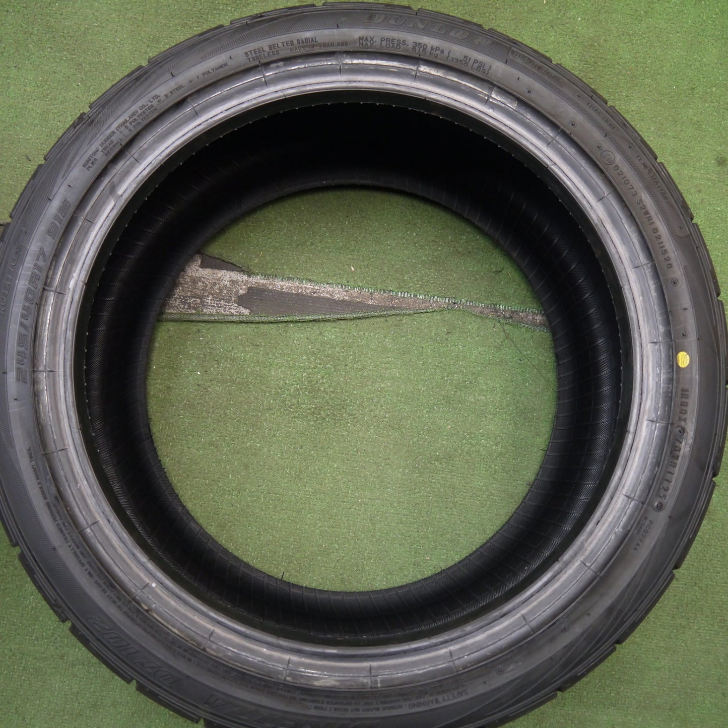 バリ溝！25年！9.5分★245/40R17 ダンロップ DIREZZA DZ102 ディレッツァ 17インチ タイヤ ベンツ BMW 等★5090910Hノタ
