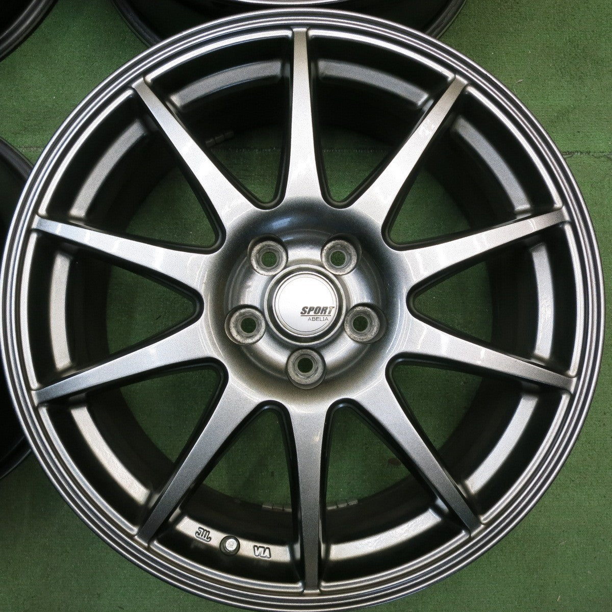 キレイ★フォレスター 等 SPORT ABELIA 17インチ ホイール スポルト アベリア 17×7J PCD100/5H★6052310HAホ