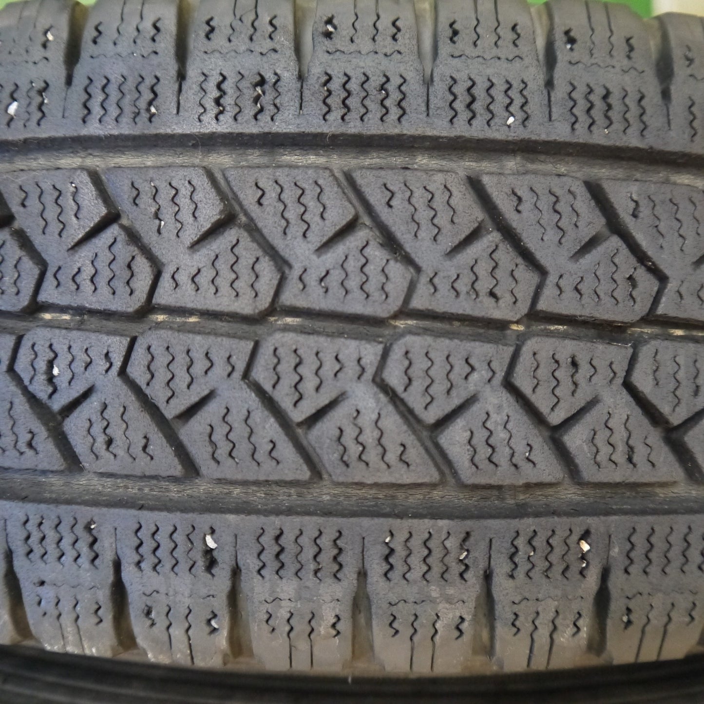 キレイ◎スタッドレス 165R13 6PR ブリヂストン ブリザック VL1 CVW 社外 アルミ 13インチ PCD100/4H◎6072905Hス