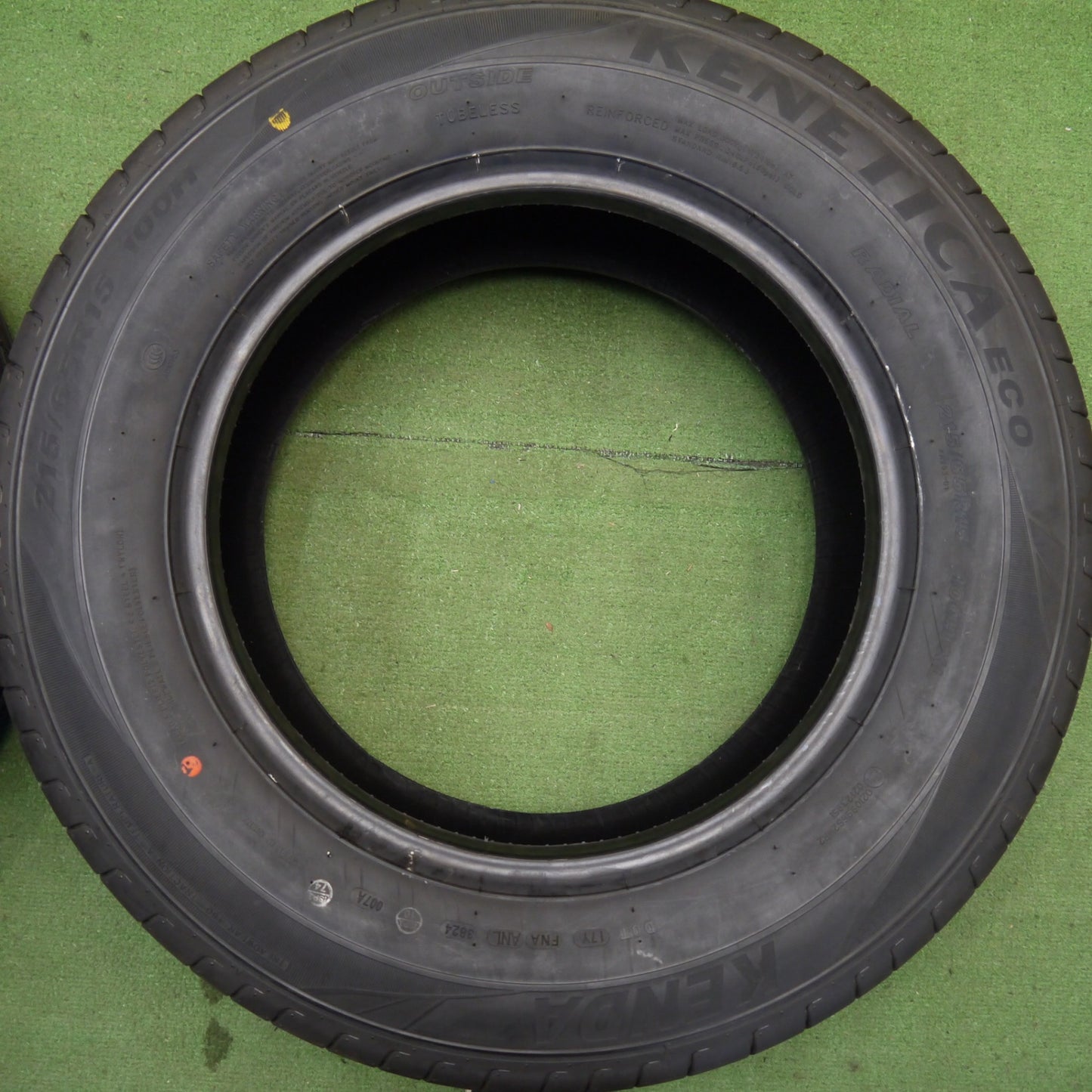 未使用！24年★215/65R15 ケンダ KENETICA ECO タイヤ 15インチ クラウン エスティマ エルグランド 等★6050817Hノタ