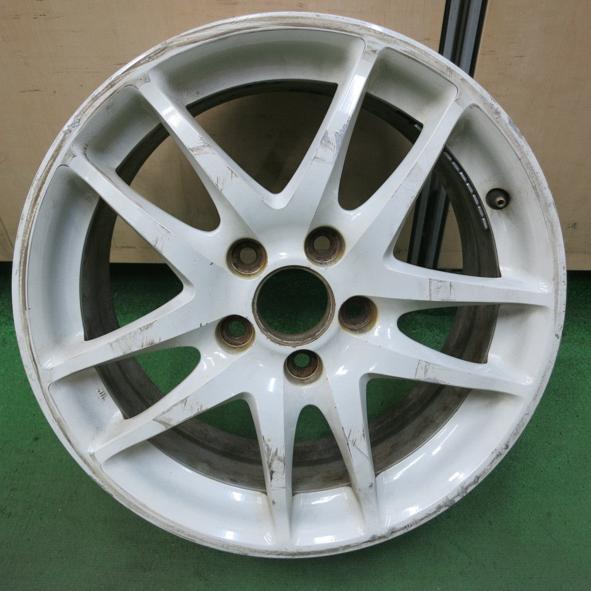 1本価格★ホンダ インテグラ タイプR DC5 純正 ホイール 17インチ 17×7JJ PCD114.3/5H★5060901ナホ