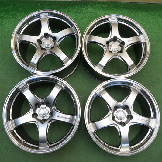 4本価格★RAYS G-games 99B 18インチ ホイール レイズ 18×8.5JJ 18×9.5JJ PCD114.3/5H★6041201HAホ