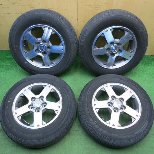 バリ溝！23年！9分★三菱 パジェロミニ 純正 175/80R15 ケンダ KR32 Kuavela SL 15インチ PCD114.3/5H★6041801HAノ