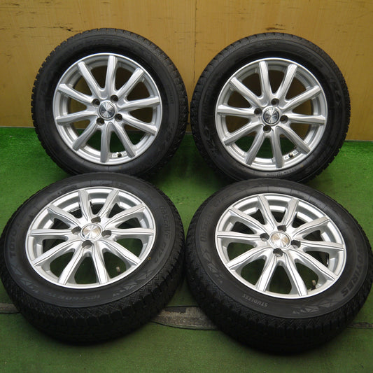 バリ溝！22年！キレイ！9.5分以上★スタッドレス 185/60R15 トーヨー オブザーブ GIZ2 JOKER ジョーカー 15インチ PCD100/4H★5080402Hス